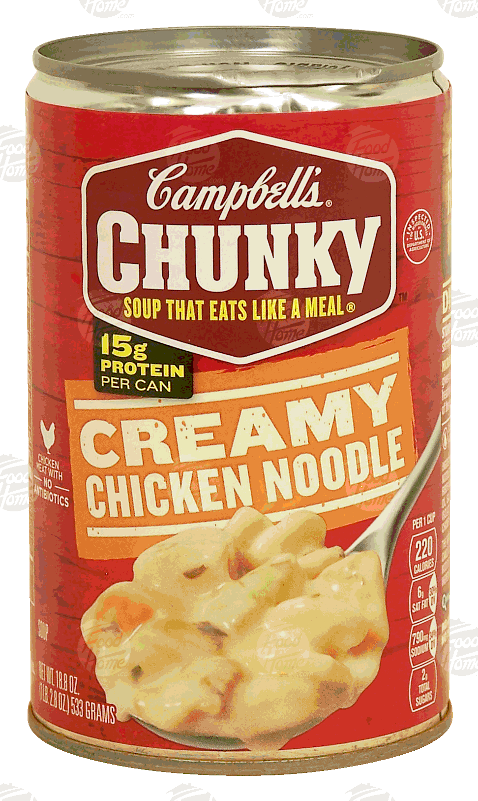 Campbell's Chunky creamy chicken noodle soup Full-Size Picture